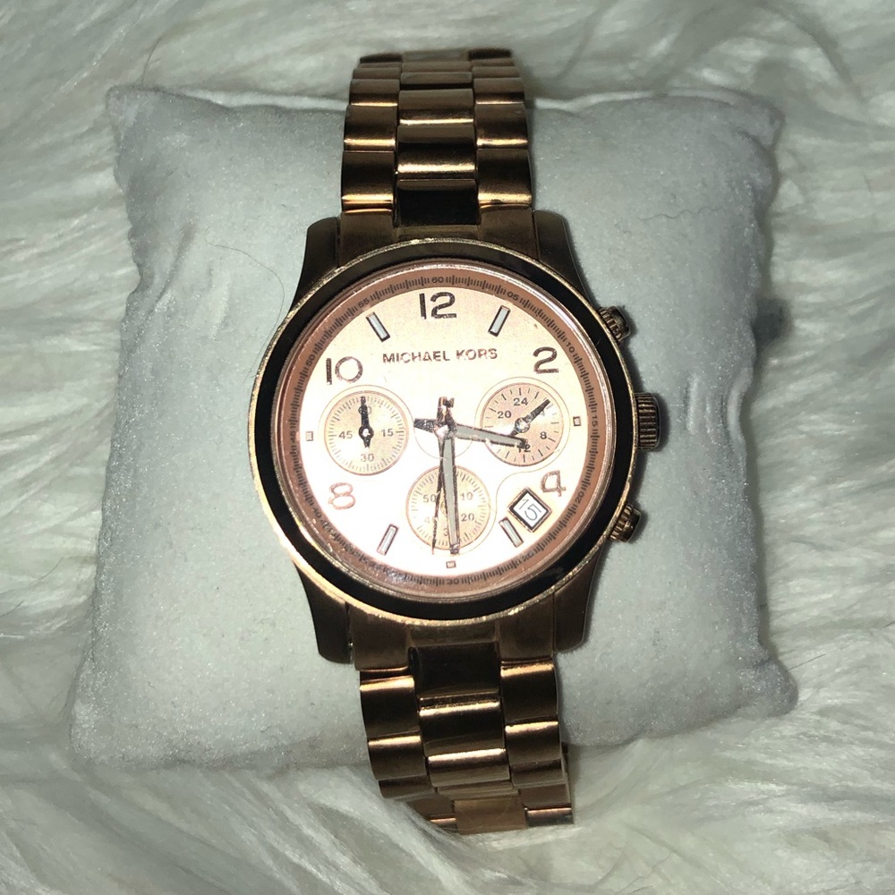 Authentic Michael Kors Rose Gold Watch